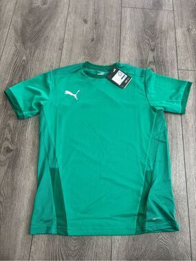 Puma Green Performance Short Sleeve Tee